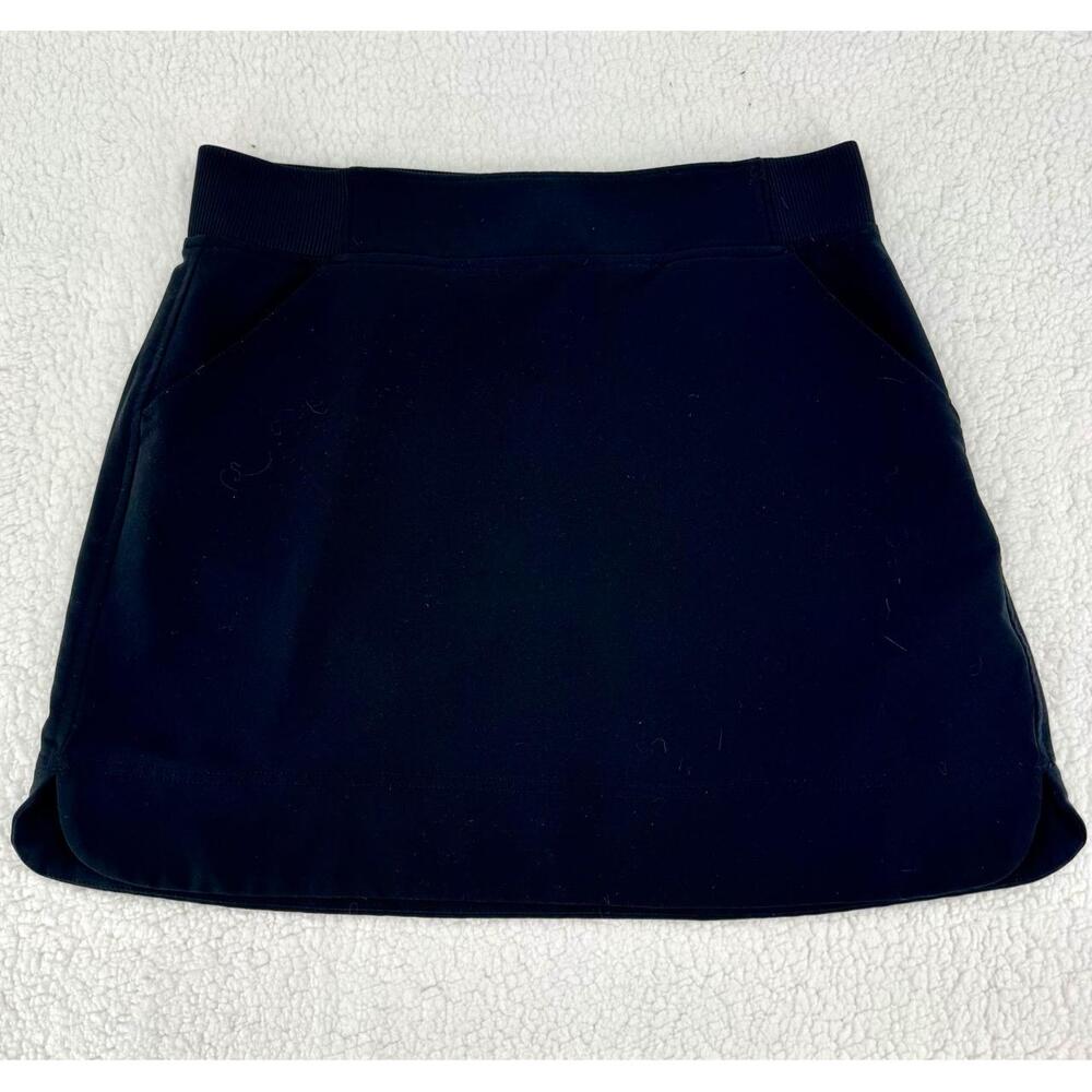 32 Degrees Cool Black Mini Length Side Pockets Womens Skirt Small‎